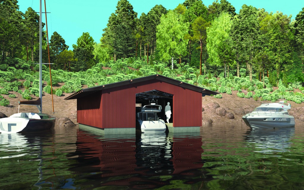 Гараж на воде | гараж-эллинг | гараж для лодки на берегу | эллинг на воде |  гараж на воде для лодки | гараж для лодки на воде | гараж для катера на